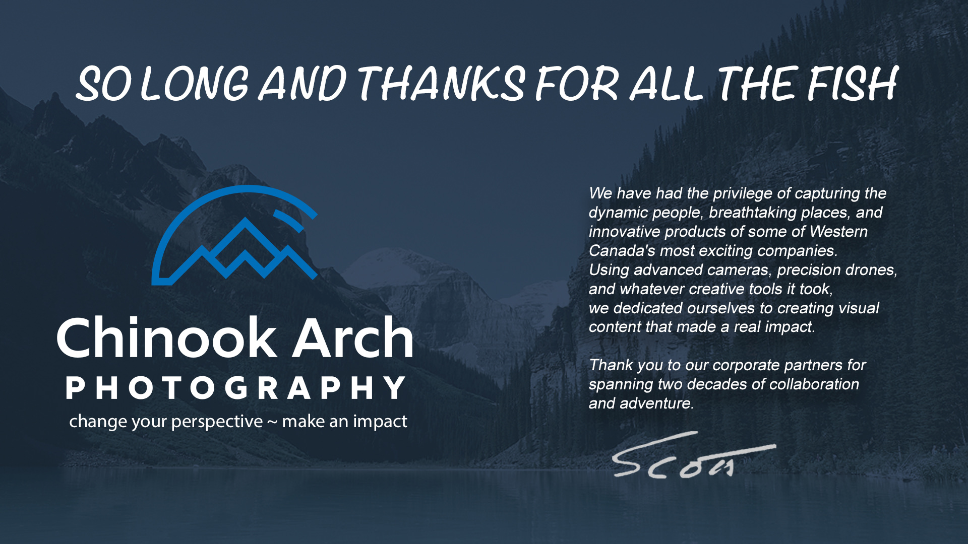 Chinook Arch Photography - Sign Off